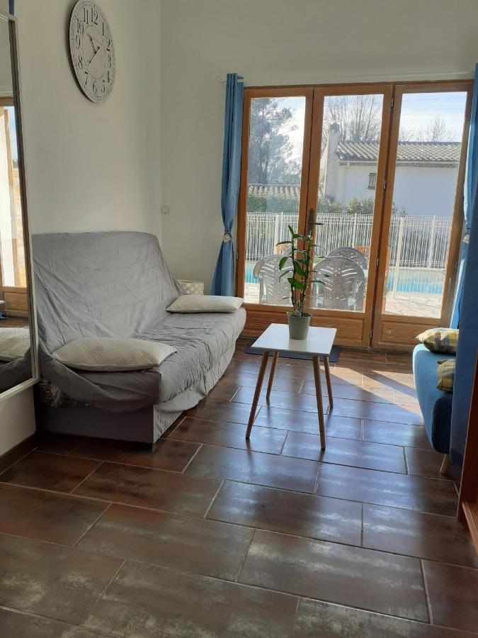 Maison Mitoyenne Avec Piscine Un Moment Chez Diane 그하쓰 외부 사진